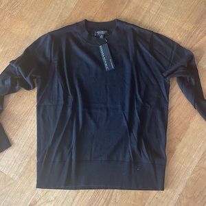 Silk Cashmere Crew-Neck Sweater
